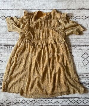 BOHME floral flowy babydoll dress large